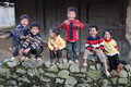 Dzao ethnic children in Tả Phìn village, Sìn Hồ
