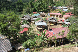 Nậm Khao village in Mường Tè