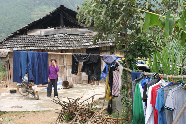 House of the Tày ethnic people in Hoàng Su Phì