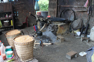 Kitchen of Pa Dí ethnic people in Mường Khương