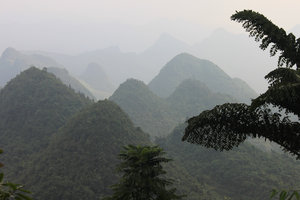 Mountain scenery in Mường Khương