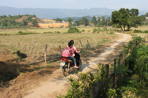 Road in Bản Vền village - Bát Xát
