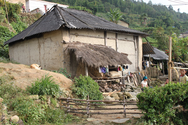 A house of the Hà Nhì ethnic people in Dào San