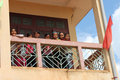 School girls in Pa Há