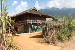 A house of the Lừ ethnic minority people in Pa Há