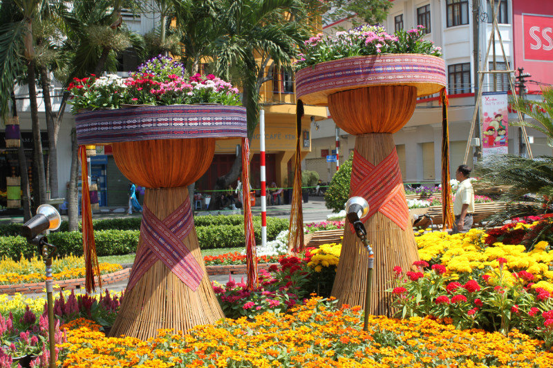 The flower festival