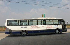 Sinh Tourist bus on route Sài Gòn - Phnom Penh