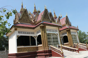 A Khmer temple in Hà Tiên