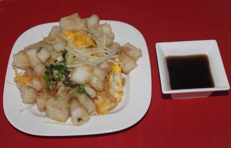 Bột chiên (a street food in Sài Gòn)