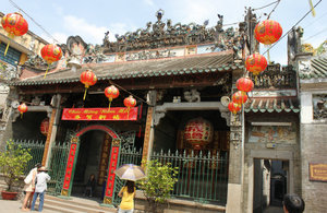 Thiên Hậu temple in China town (District 5)