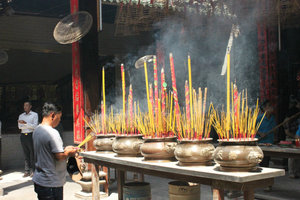 Thiên Hậu temple in China town