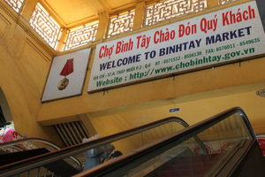 Bình Tây market in China town (District 5)