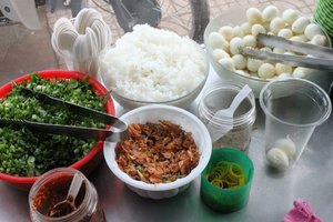 Material for making crab soup (Súp cua)