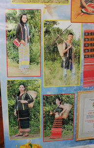 Traditional dresses of the Stieng people