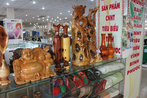 Souvenirs in Đồng Xoài town, Bình Phước province
