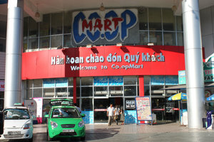 Coopmart supermarket in Phan Thiết city 