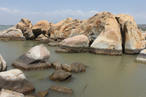 The rocks in Kê Gà lighthouse area