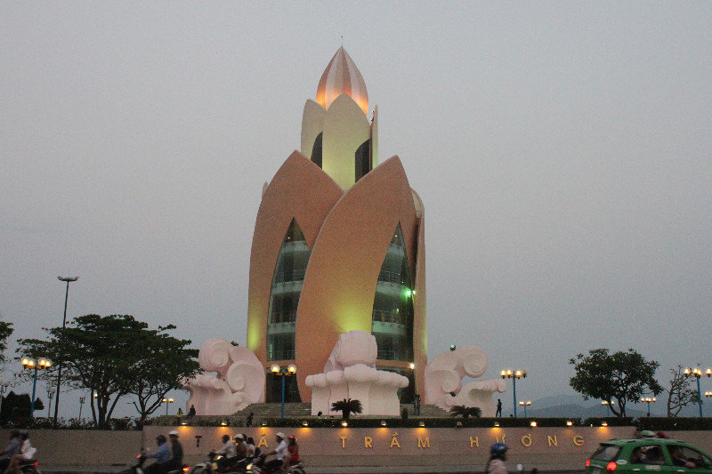 Trầm Hương tower in Nha Trang city