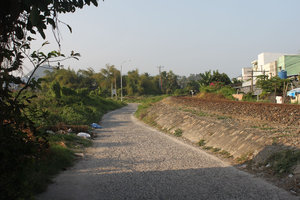A road leading to countryside - Nha Trang