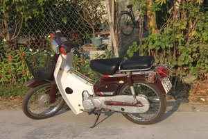 My 50cc motorbike in Nha Trang