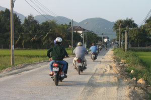 A road in Nha Trang countryside