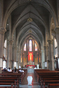 Inside Nha Trang cathedral