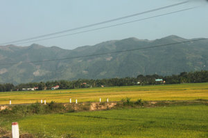 Landscape from Nha Trang to Yang Bay