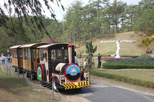 Train for tourists at the Valley of Love