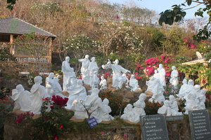 Jesus statue area in Vũng Tàu city