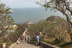 View from Jesus statue in Vũng Tàu city 