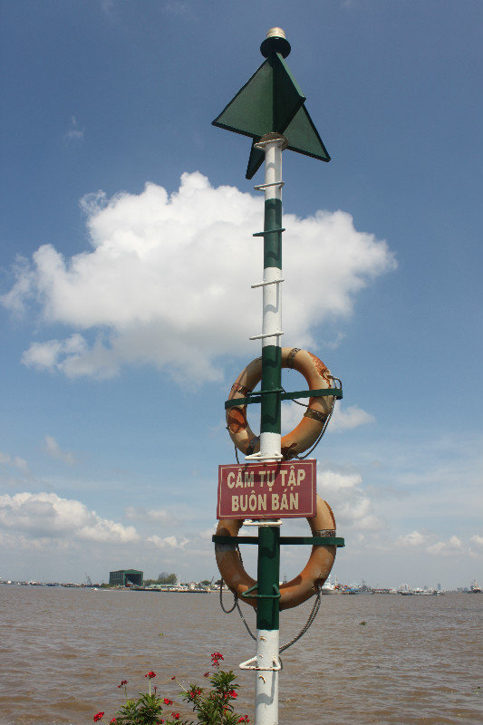 Bình Khánh ferry - Nhà Bè river