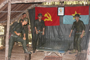 Rừng Sác guerilla base in the mangrove forest