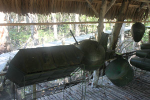 Weapons in Rừng Sác guerilla base