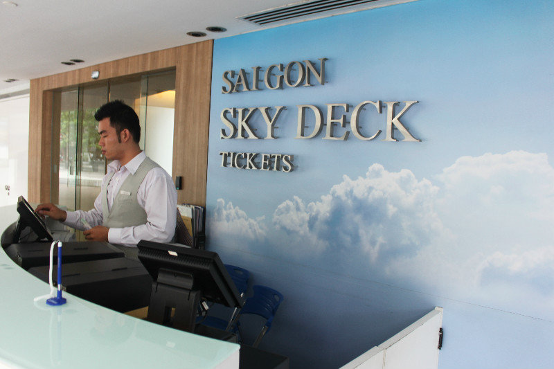 Saigon Skydeck of Bitexco tower