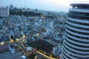 View from the City Garden, Bình Thạnh district