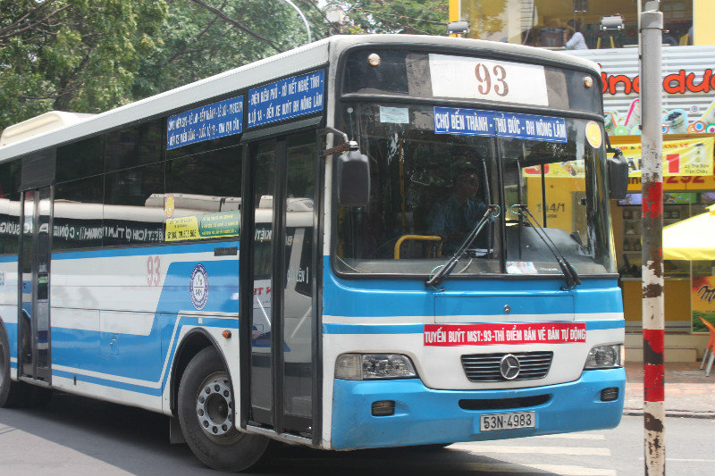 Sài Gòn bus - April 2013