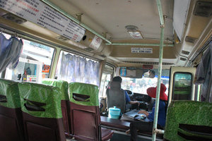 Inside bus No. 44