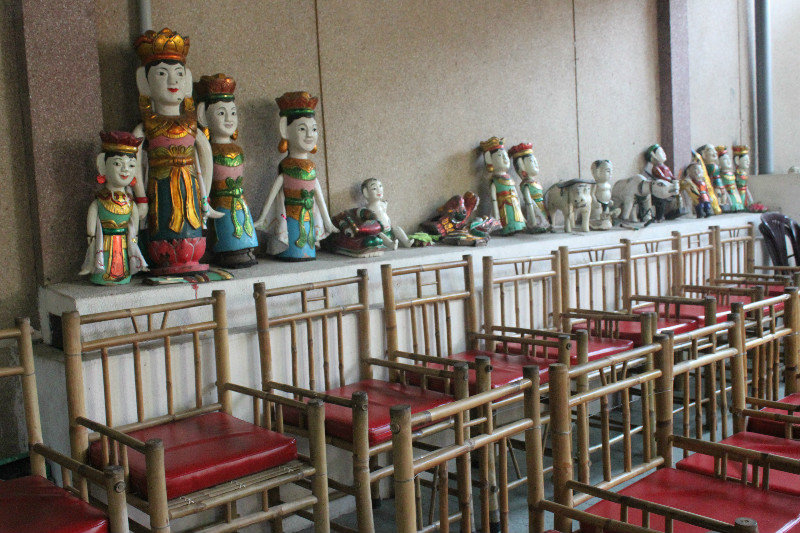 Vietnamese water puppets