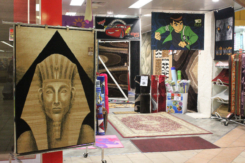 A painting shop inside Inala shopping center