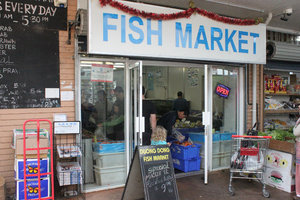 Fish market in Inala