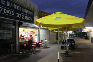 Inala market in the evening