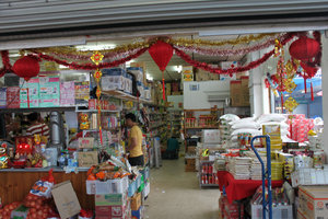 A shop during Lunar New Year 2014