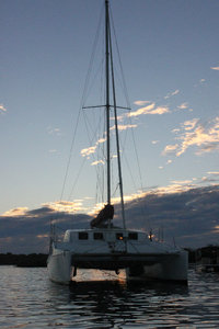 A boat on Noosa river