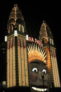 Luna Park at night