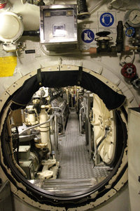 Inside the submarine - Marine Museum