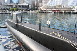 Submarine at the Marine Museum