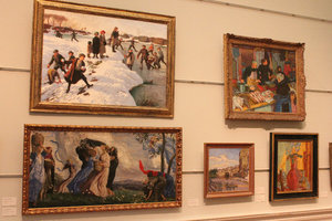 Paintings at the Art Museum