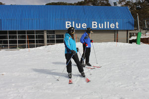 Skiing on Mt Buller