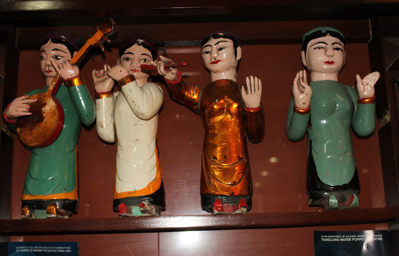 Water puppets in Hanoi, Vietnam