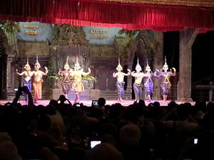 Apsara dancing show in Siem Reap